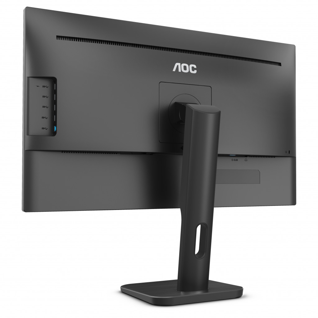AOC Office Monitor 24P1 23.8 ", IPS, FHD, 1920 x 1080 pixels, 16:9, 5 ms, 250 cd/m², Black, WLED