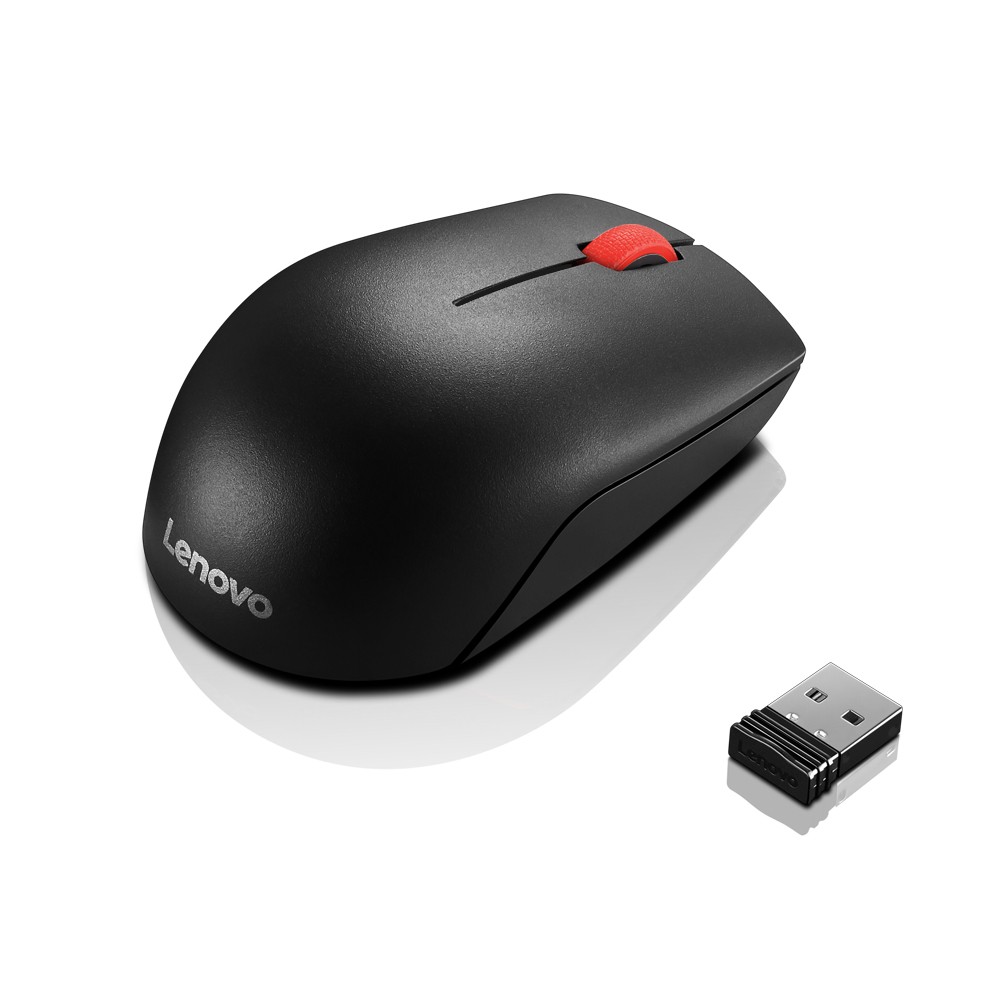 Lenovo | Mouse | Essential Compact | Standard | Wireless | Black