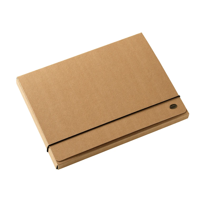 Kummiga mapp MULTO KRAFT A4, selg 20mm, kartong