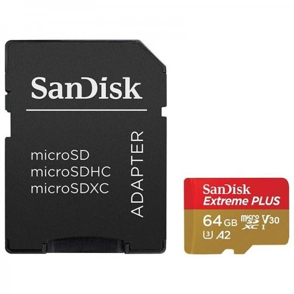 MEMORY MICRO SDXC 64GB CLASS10/W/A SDSQXBZ-064G-GN6MA SANDISK
