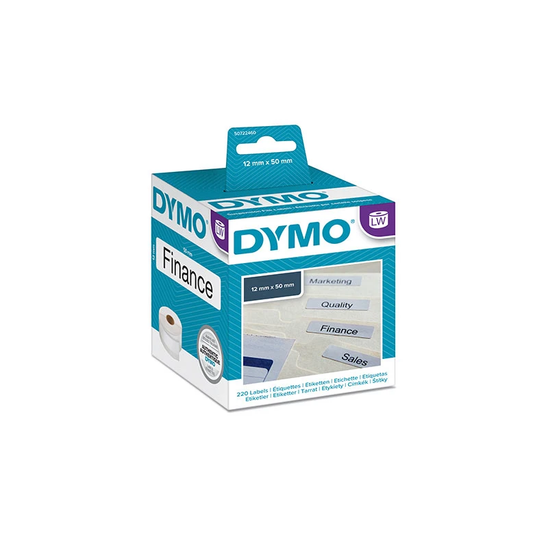 Markeerimislint Dymo LabelWriter 50x12mm 220tk/rullis