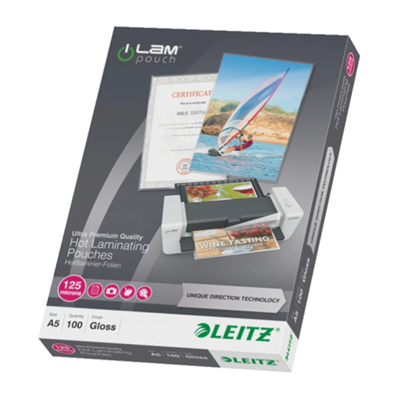 Lamineerimistaskud Leitz UDT A5, 125mic, 100tk
