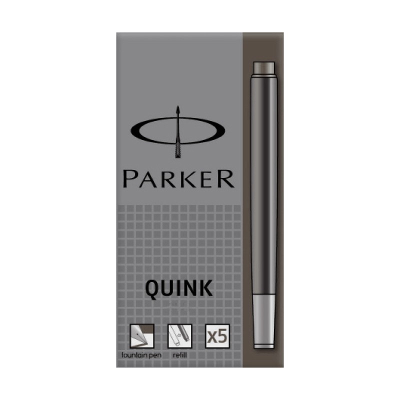 Tindiballoonid Parker Quink must, 5 tk