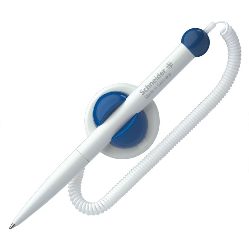 Kliendipastapliiats Schneider Klick-Fix-Pen 1.0mm korpus valge/tint sinine