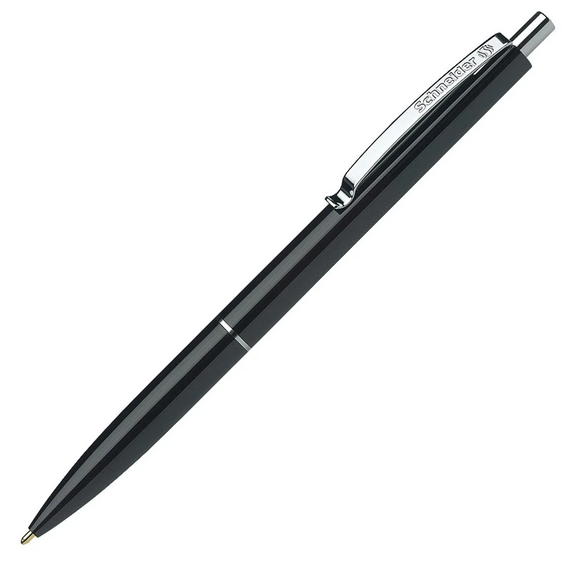 Pastapliiats Schneider K15 1.0mm korpus must/tint must (kogus 5 tükki)