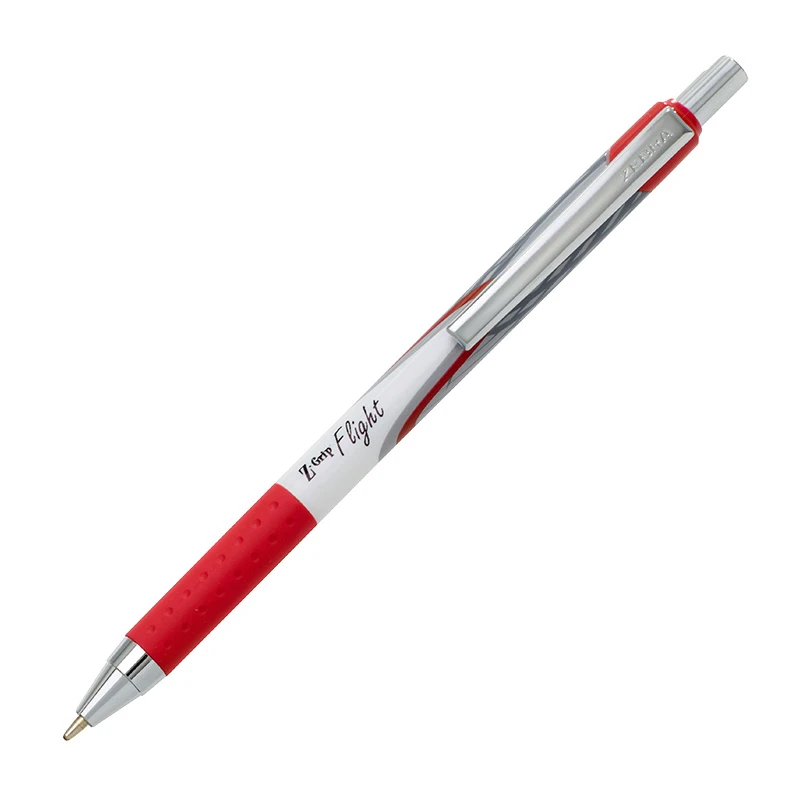 Pastapliiats Zebra Z-Grip Flight 1.2 mm, punane