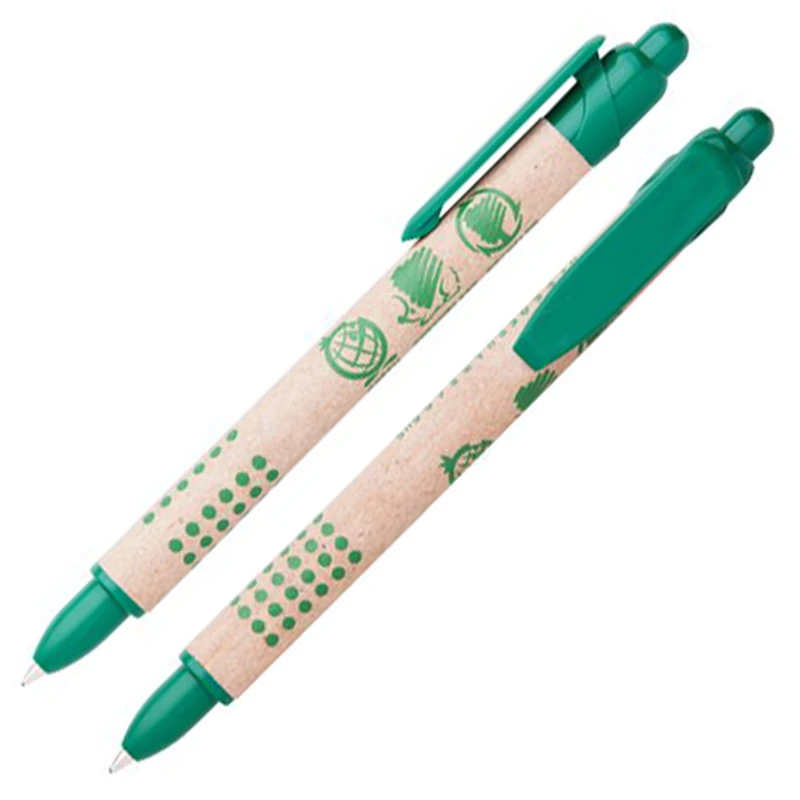 Pastapliiats Ico Green Paper Pen 0,8mm, sinine  3Re (kogus 2 tükki)