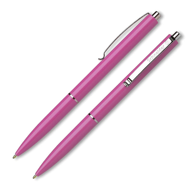 Pastapliiats Schneider K15 1.0mm korpus roosa/tint sinine (kogus 2 tükki)