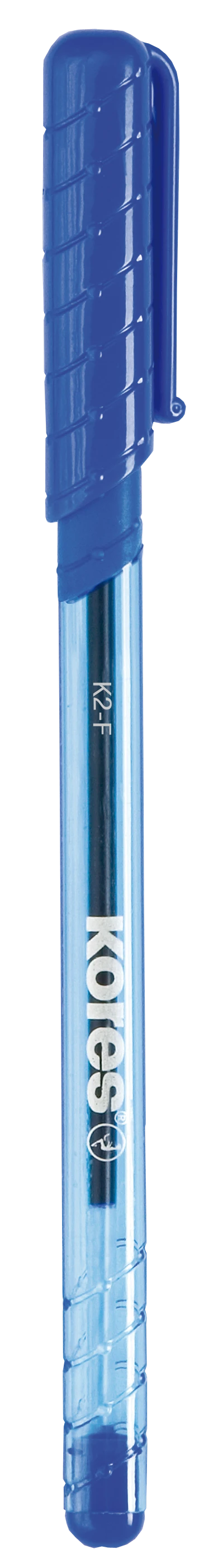 Pastapliiats Kores SUPER SLIDE K2 F 0.7 mm, sinine (kogus 2 tükki)