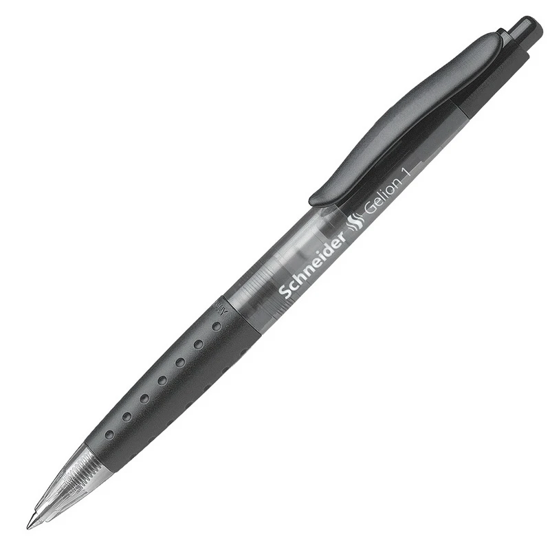 Geelpliiats Schneider Gelion 1, 0,7mm must 3Re (kogus 2 tükki)