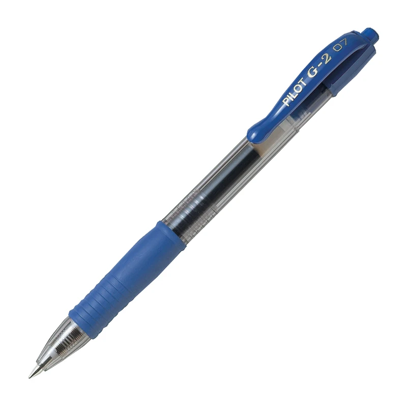 Geelpliiats Pilot G-2, 0.7mm, sinine (kogus 2 tükki)