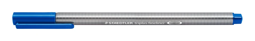 Tindipliiats Staedtler Triplus Fineliner, sinine (kogus 2 tükki)