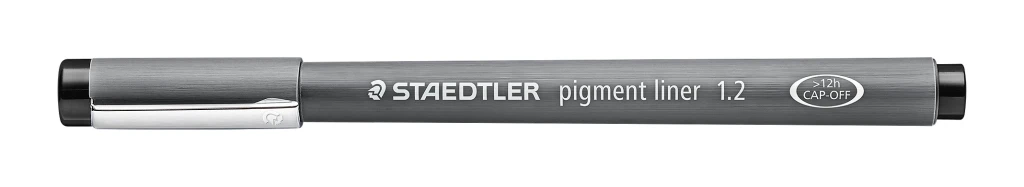 Tindipliiats Staedtler Pigment Liner 308 1,2mm must