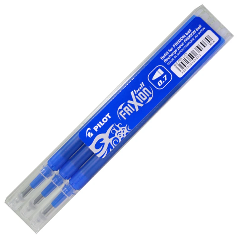 Südamik PILOT Frixion 0,7mm, sinine, 3 tk