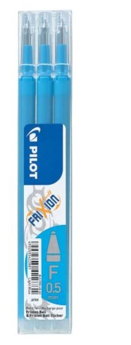 Südamik PILOT Frixion 0,5mm, tumesinine, 3 tk