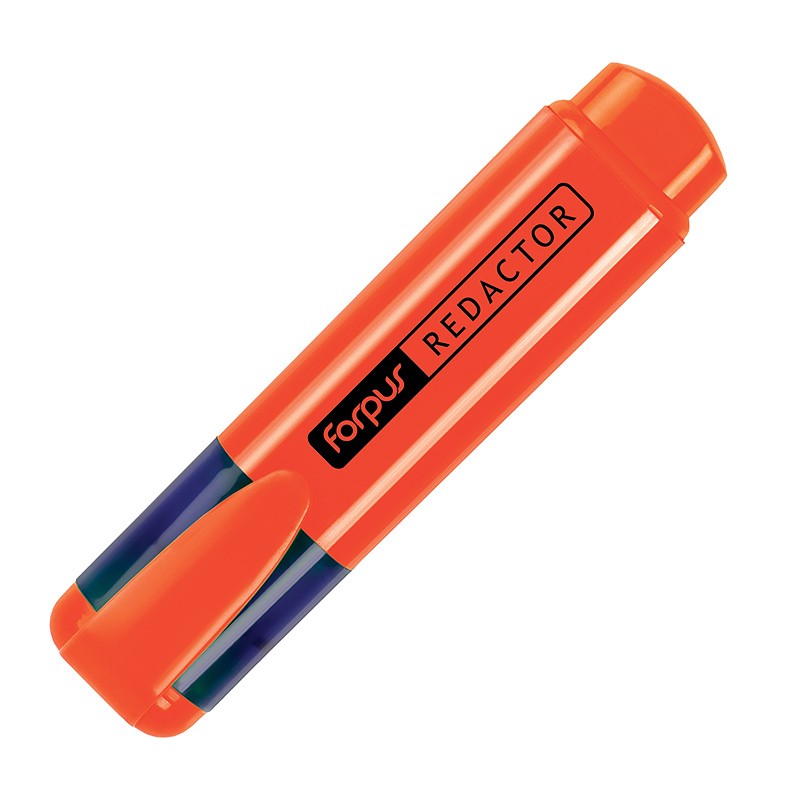 Tekstimarker Forpus Redactor, 2-5mm  oranž (kogus 2 tükki)