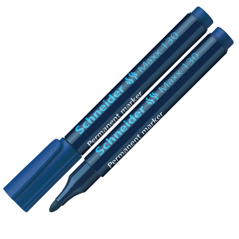 Marker permanentne Schneider 130, 1-3mm koonus, sinine