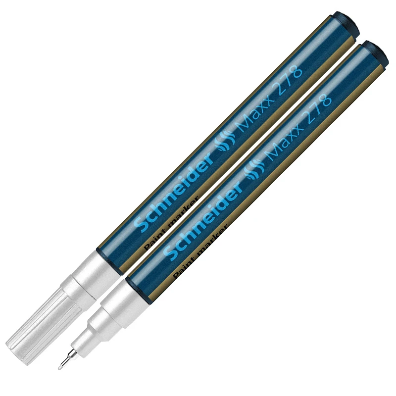 Marker permanentne Schneider Paint Marker 278, 0.8mm, valge