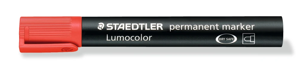 Marker permanentne Staedtler Lumocolor 352, punane