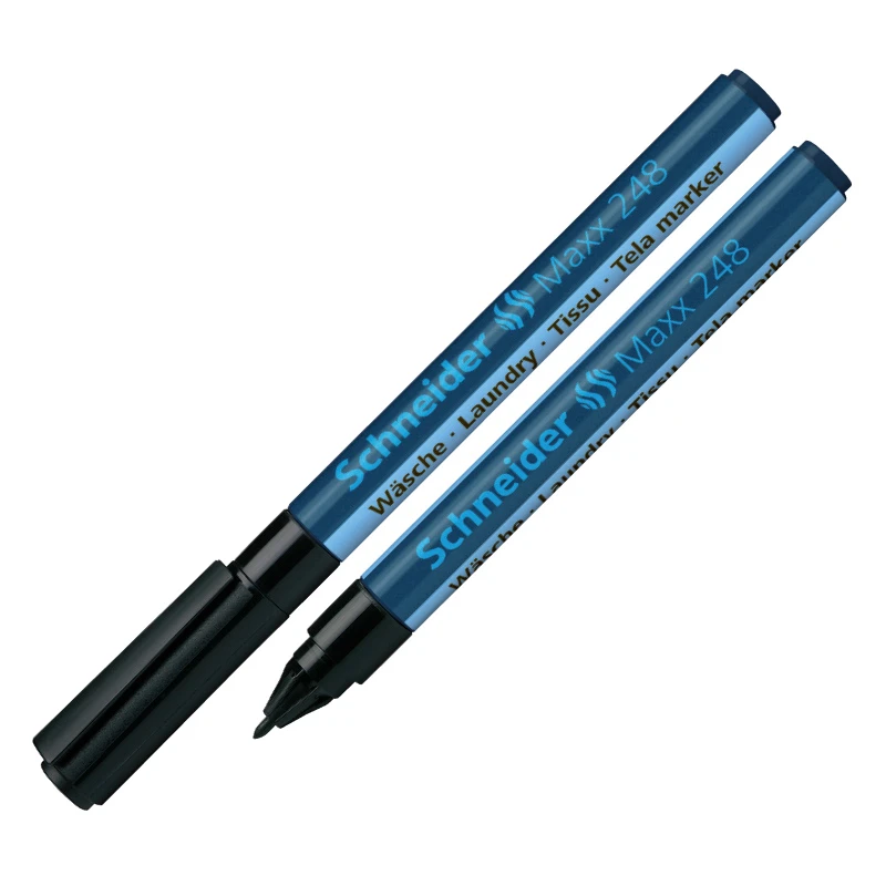 Tekstiilimarker Schneider 248 1,0mm, must