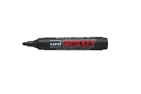 Marker permanentne Uni Prockey PM-122, must, kooniline