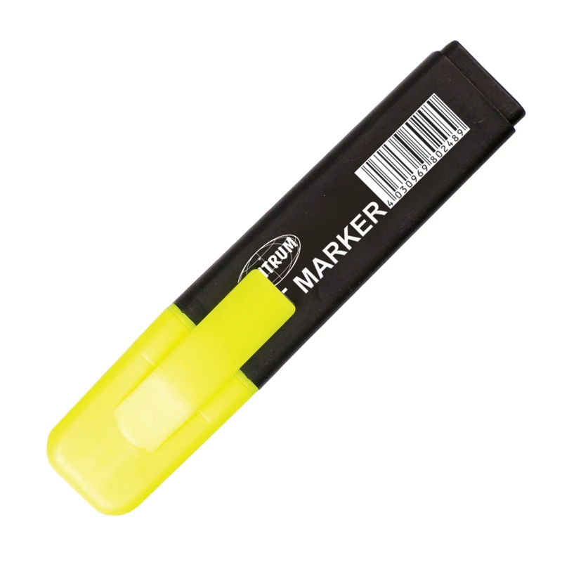 Tekstimarker CENTRUM 1-5mm  kollane (kogus 2 tükki)