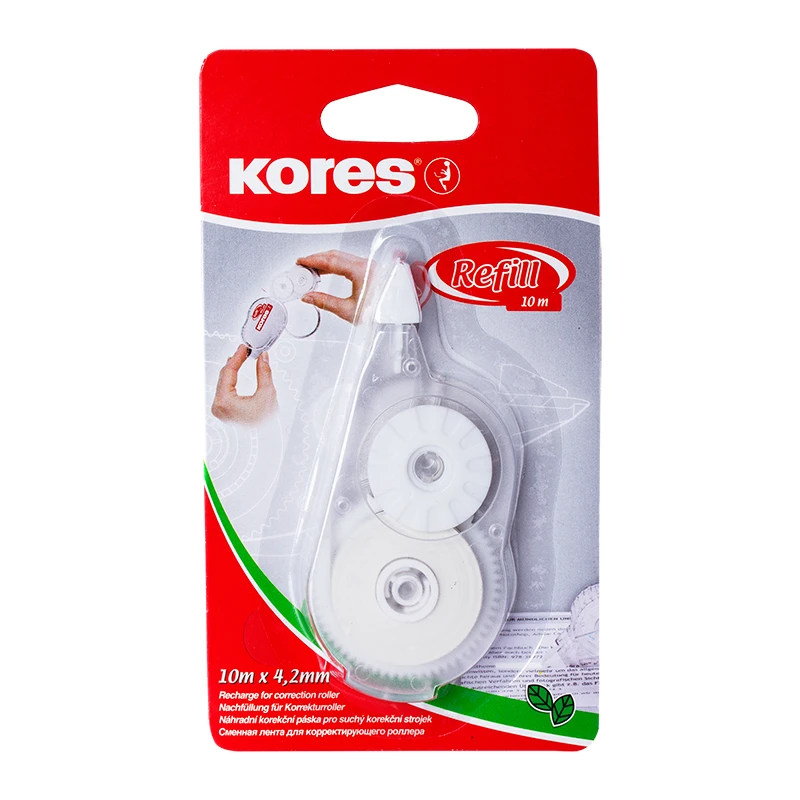 Korrektuurlint Kores Refill Roller 4,2mm x 10m, varukassett