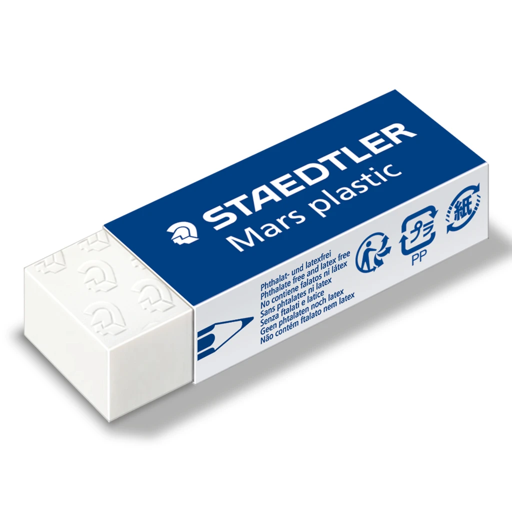 Kustutuskumm  Staedtler Mars 526, 43x19x13mm (kogus 2 tükki)
