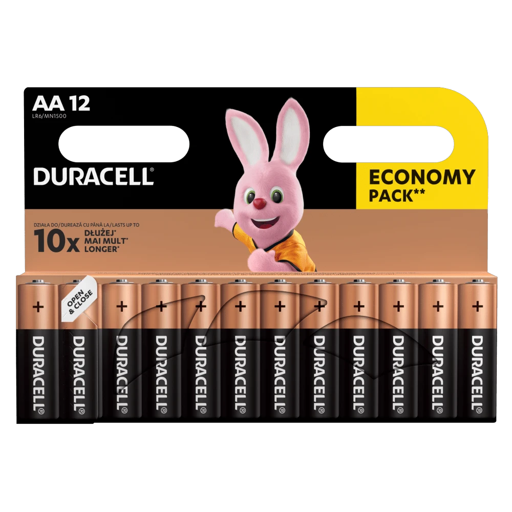 Patarei DURACELL  AA, LR6, 12tk
