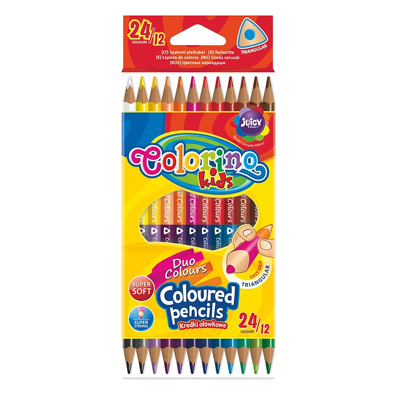 Värvipliiatsid Colorino 24/12 värvi