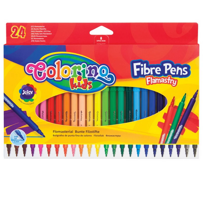 Viltpliiatsid COLORINO 24 värvi