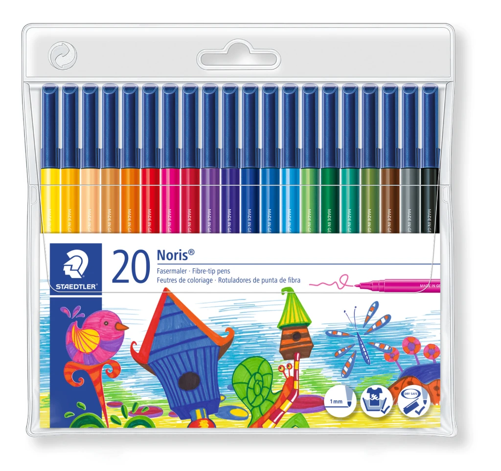 Viltpliiatsid Staedtler Noris Club, 20 tk.