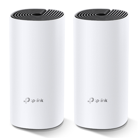 Whole Home Mesh WiFi System | Deco M4 (2-Pack) | 802.11ac | 300+867 Mbit/s | 10/100/1000 Mbit/s | Ethernet LAN (RJ-45) ports 2 | Mesh Support No | MU-MiMO Yes | No mobile broadband | Antenna type 2xInternal | No