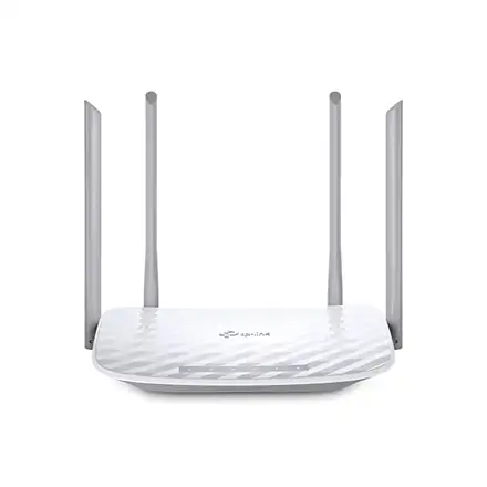 Router | Archer C50 | 802.11ac | 300+867 Mbit/s | 10/100 Mbit/s | Ethernet LAN (RJ-45) ports 4 | Mesh Support No | MU-MiMO No | No mobile broadband | Antenna type 2xExternal