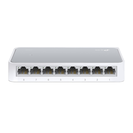 TP-Link TL-SF1008D võrgulüliti Mittejuhitav Fast Ethernet (10/100) Valge