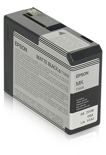 Epson ink cartridge matt black for Stylus PRO 3800, 80ml | Epson