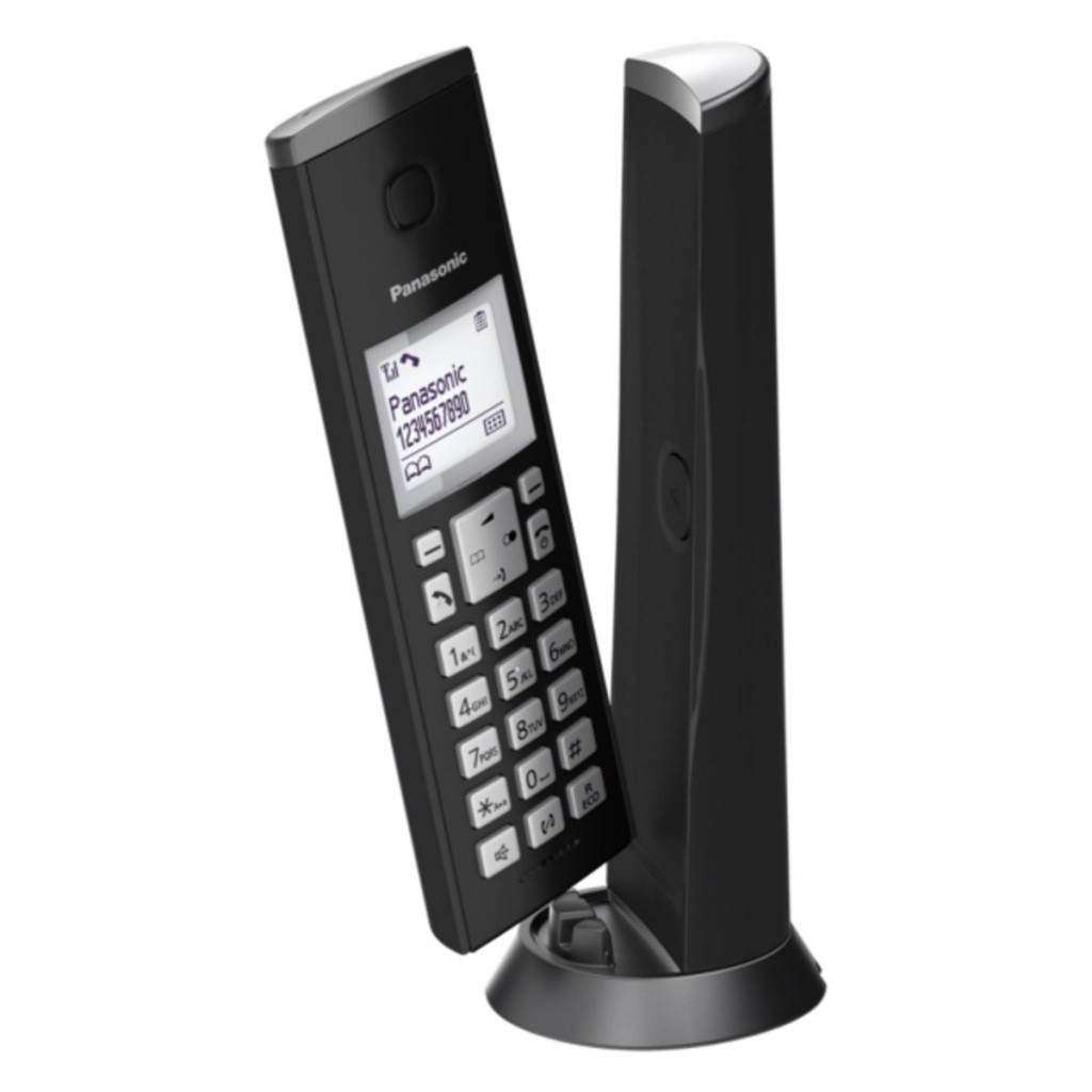 Panasonic Cordless KX-TGK210FXB Black Caller ID Wireless connection Conference call Built-in display Speakerphone