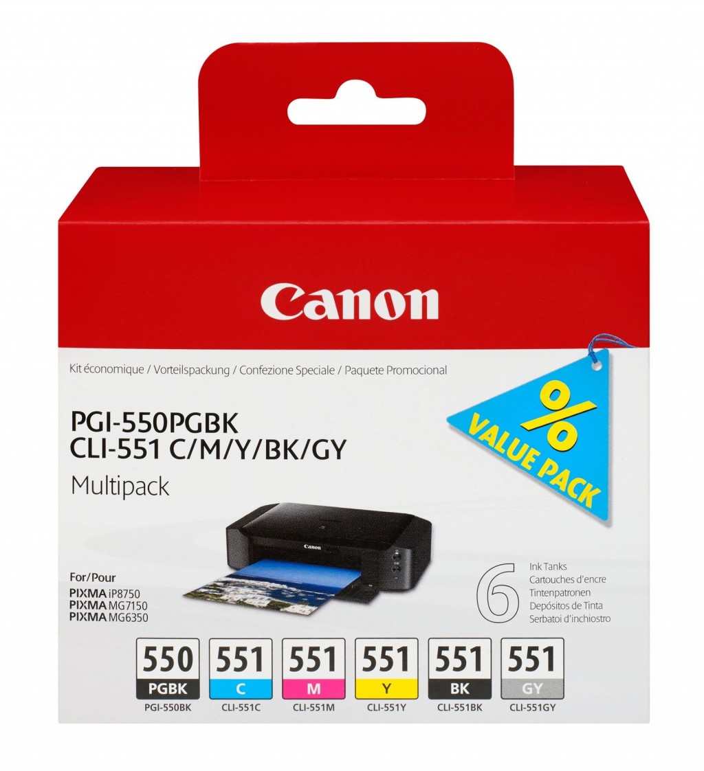 CANON 1LB PGI-550 / CLI-551 ink crtg