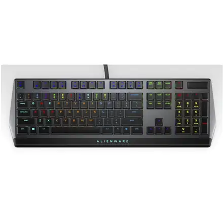 Dell | Alienware Gaming Keyboard | AW510K | Dark Gray | Mechanical Gaming Keyboard | Wired | RGB LED light | EN | English | Numeric keypad