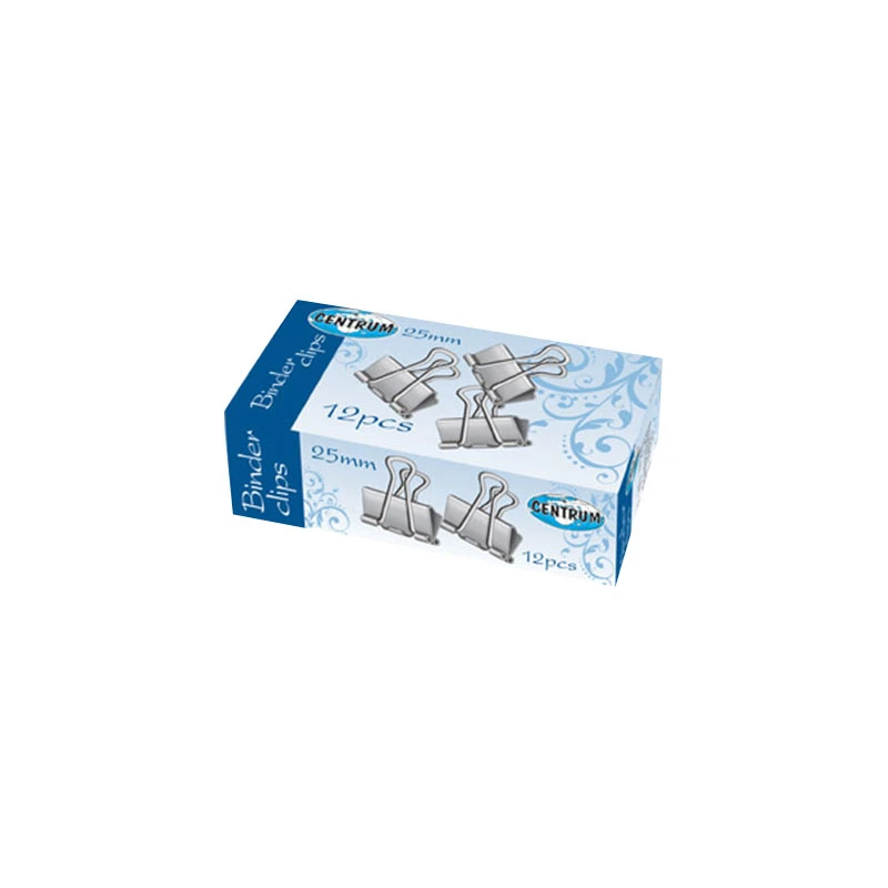 Paberiklambrid CENTRUM 25mm, 12 tk (kogus 2 pakki)