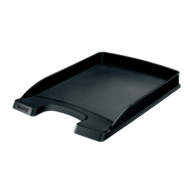 Dokumendisahtel Leitz Plus Slim, must