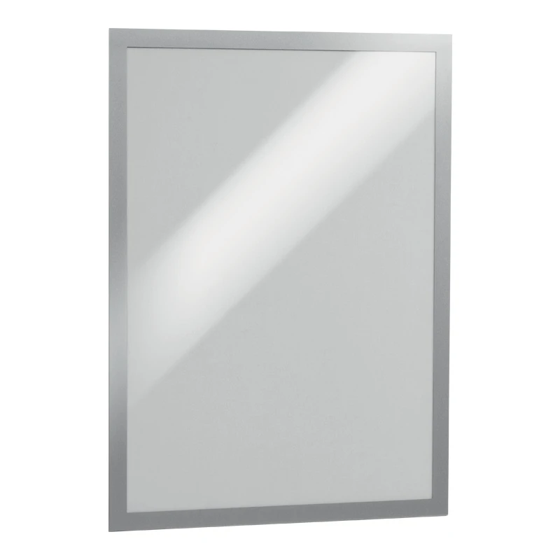 Iseliimuv infohoidja magnetkinnitusega DURABLE DURAFRAME A3, hõbehall, 2 tk