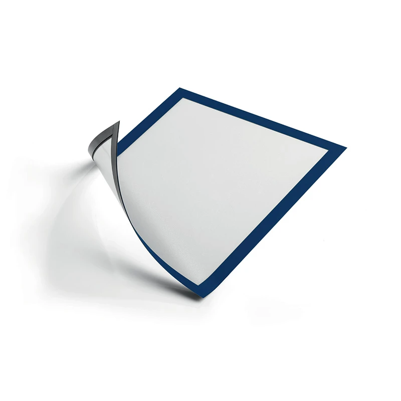 Inforaam magnetkinnitusega, DURABLE DURAFRAME Magnetic A4, sinine, 5 tk