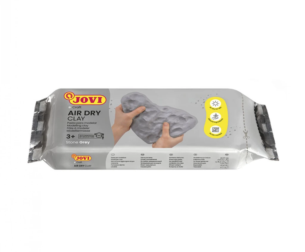 Modelleerimissavi JOVI Air dry, 500g, hall