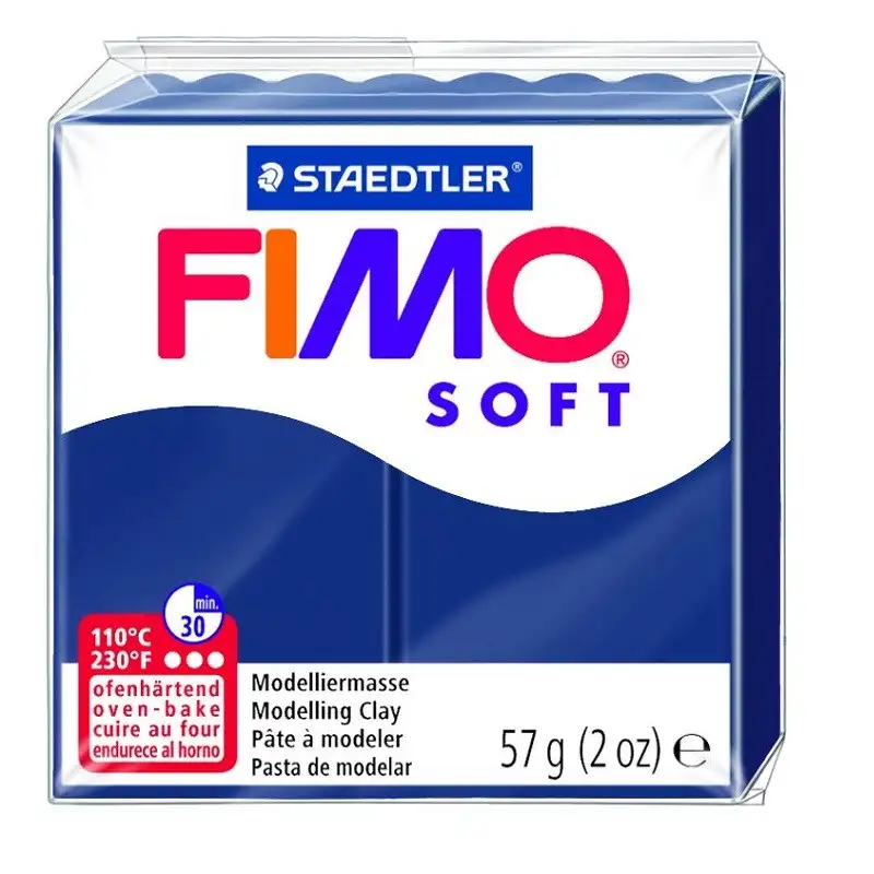 Voolimismass FIMO SOFT 57g, windsori sinine (kogus 2 tükki)