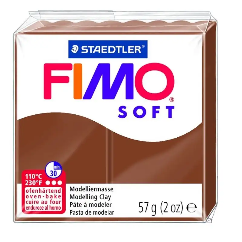 Voolimismass FIMO SOFT 57g, karamell (kogus 2 tükki)