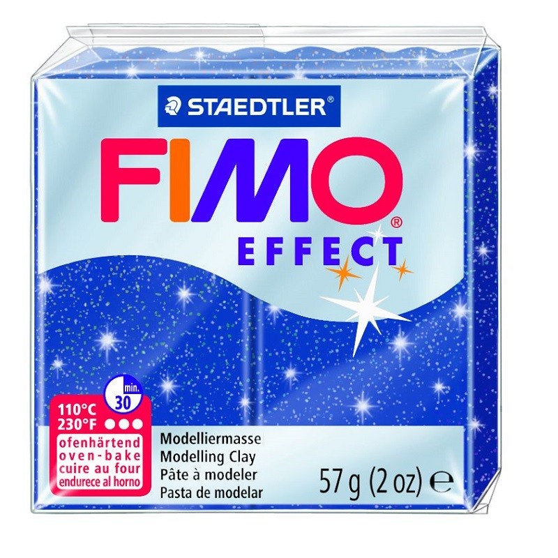 Voolimismass FIMO EFFEKT, 57g, sädelev sinine