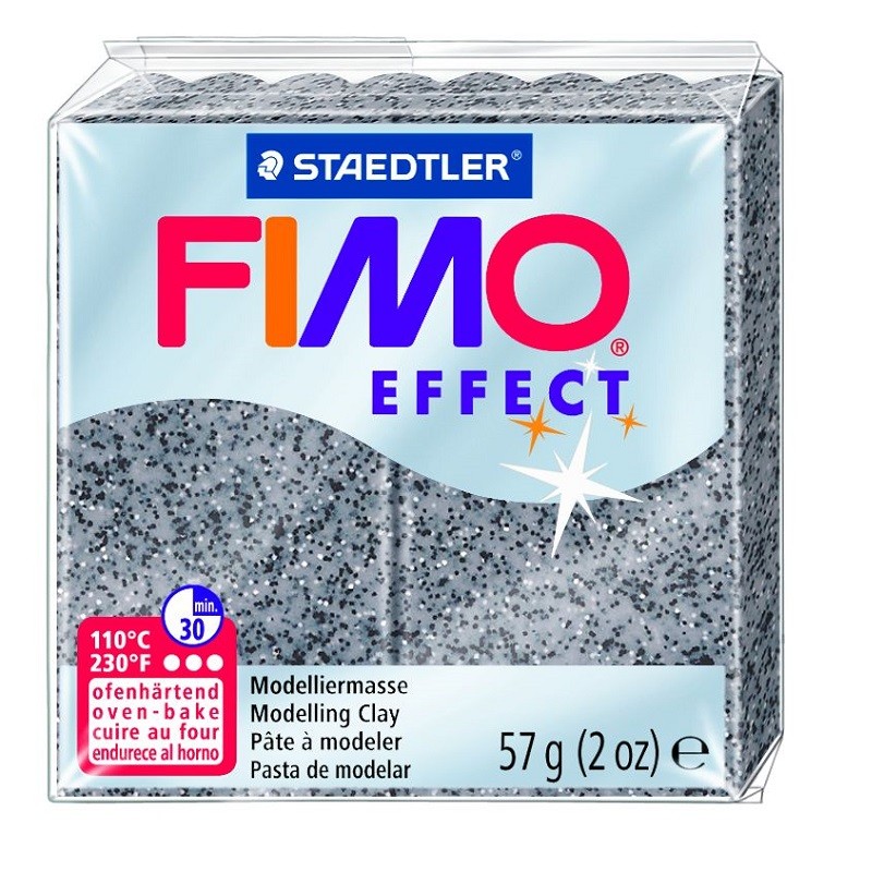 Voolimismass FIMO EFFEKT, 57g, graniit (kogus 2 tükki)