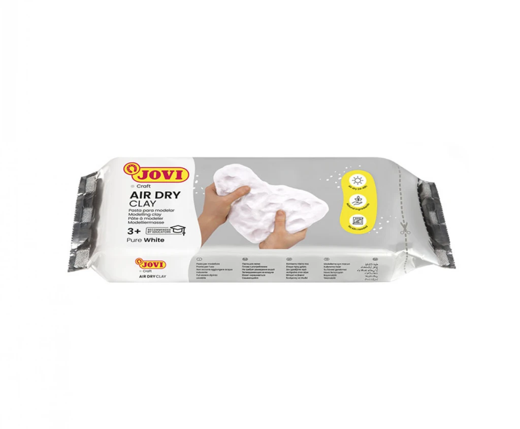 Modelleerimissavi JOVI Air dry, 250, valge