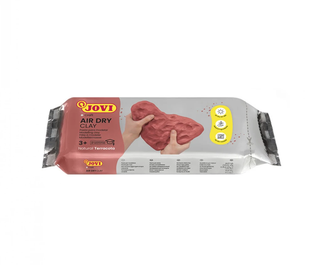 Modelleerimissavi JOVI Air dry, 250g, pruun